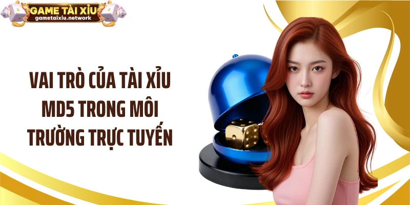 Vai trò của tài xỉu MD5 trong môi trường trực tuyến