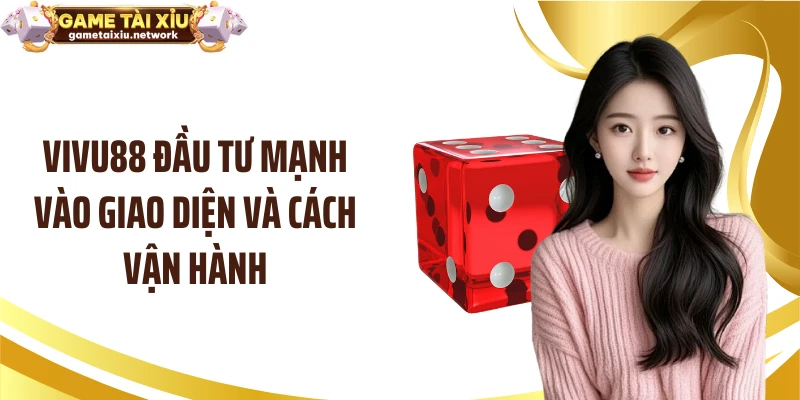 VIVU88 đầu tư mạnh vào giao diện và cách vận hành